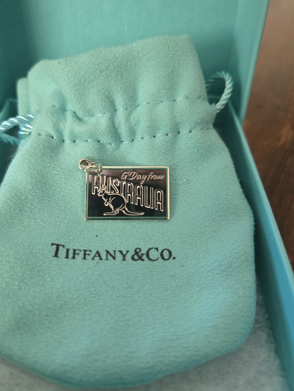 Tiffany & Co Australia Postcard Charm